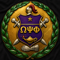 Omega Psi Phi shield